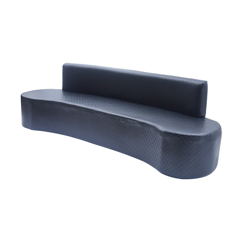 
barber shop waiting chairs full black TS-3708A 