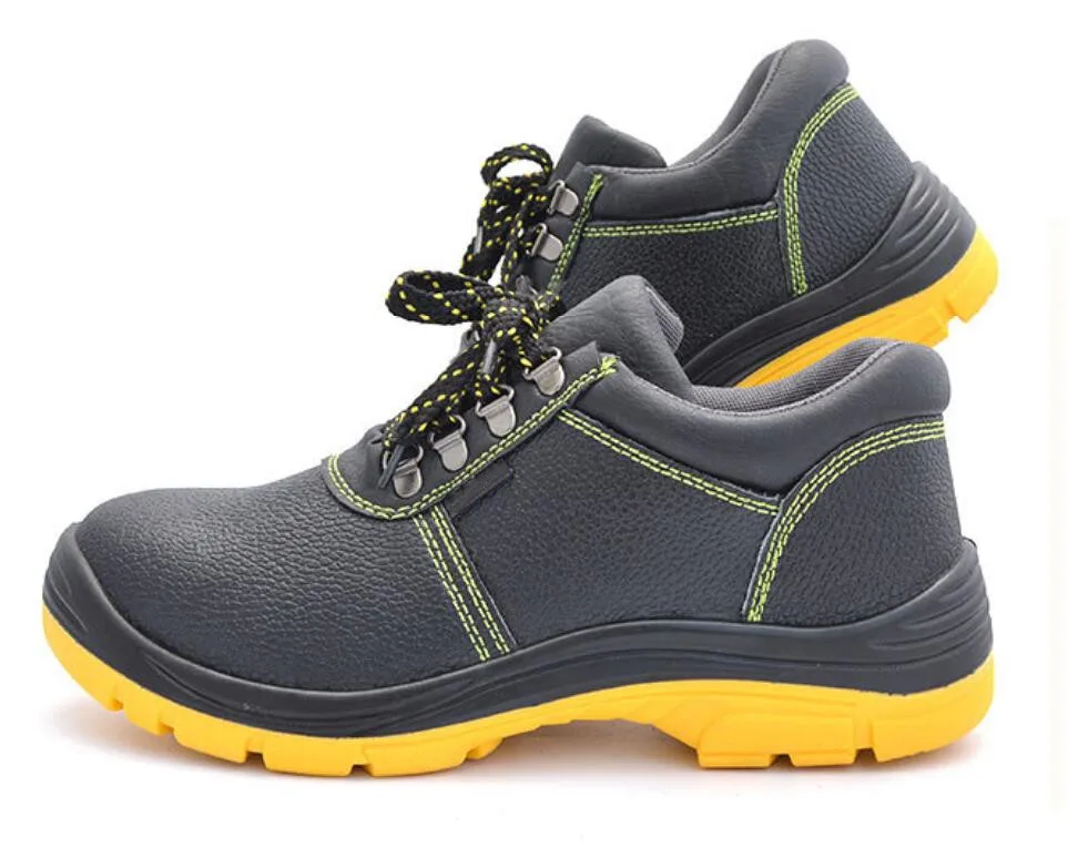 Men popular  shoes genuine leather deltaplus safety shoes bangladesh