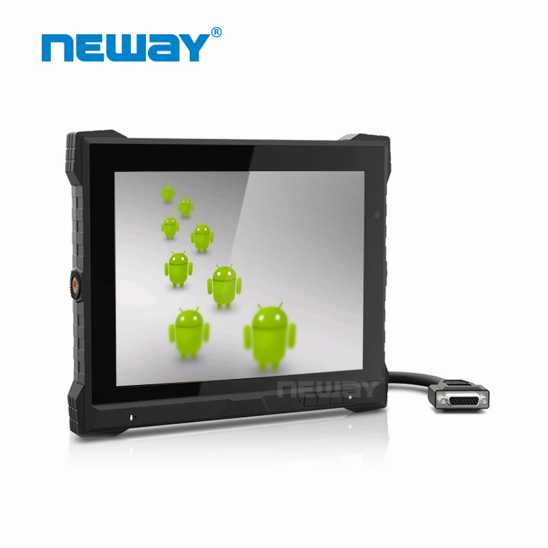 Rugged Tablet 9.7 inch android tablet car pc with IP64 Quad core POE, GPS, WIFI, BT