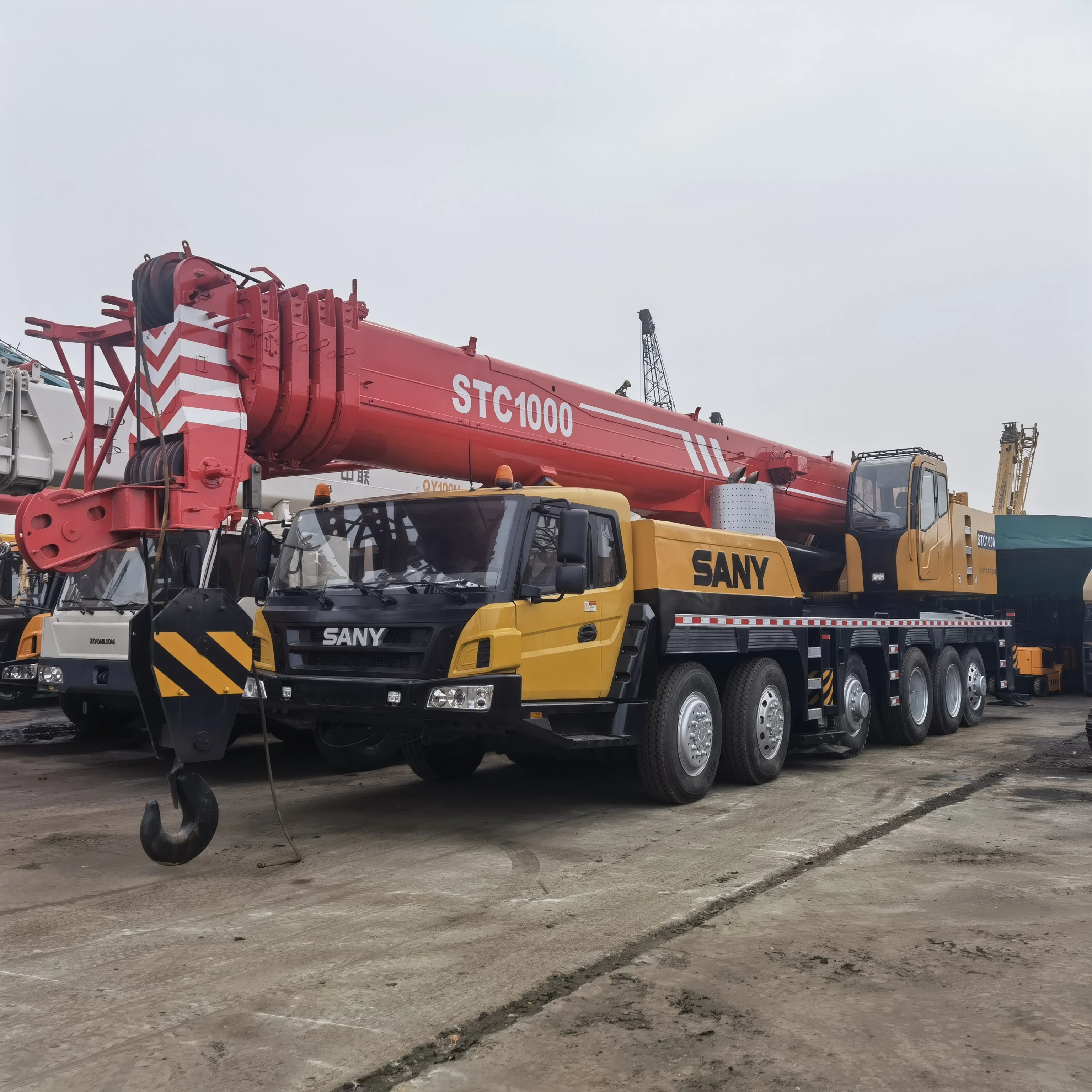 Автокран SANY STC1000 с хорошим состоянием недорогой STC550 stc750 STC800 80ton 100 тонн высокое качество Прямая продажа завода