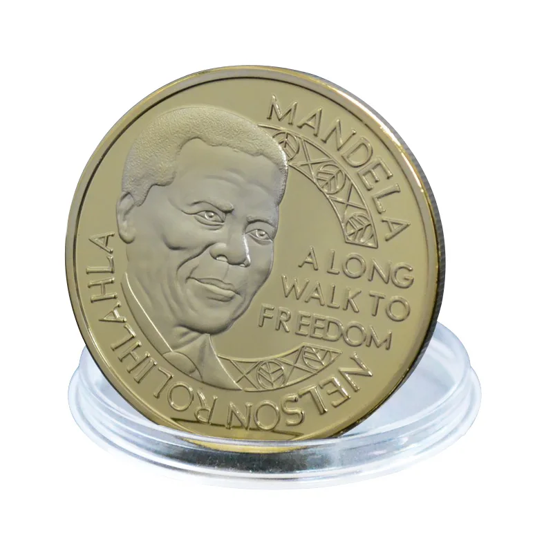 Nelson rolihlahla along walk to freedom Metal Round Lapel Pins King Image Gold Lapel Pin Badge