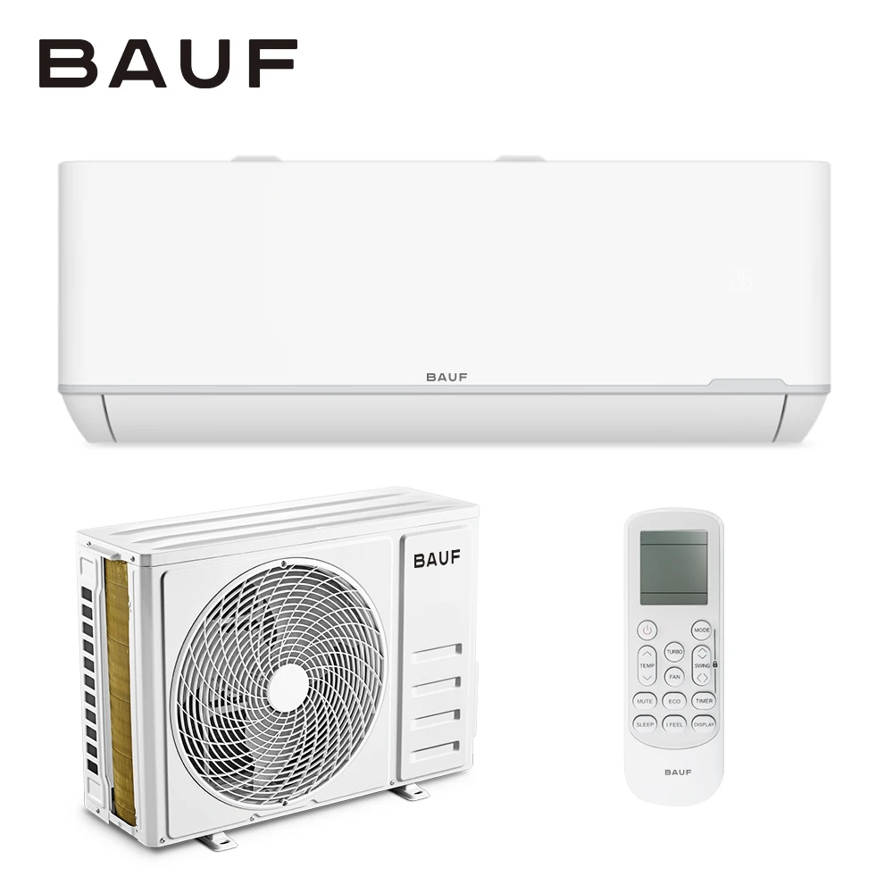 BAUF новейший охлаждающий обогрев R32 T1 12000 Btu 220-240 В ~ 50 Гц бытовой Инвертор Сплит A +++ Настенный Кондиционер