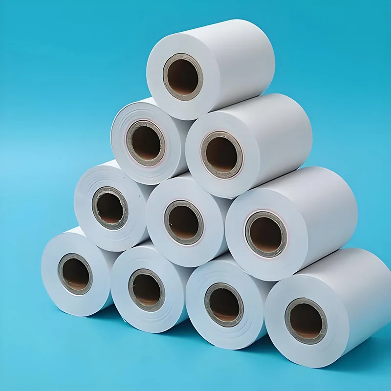 Roll-fed 58mm thermal paper for 2 Inch portable Printer glossy surface