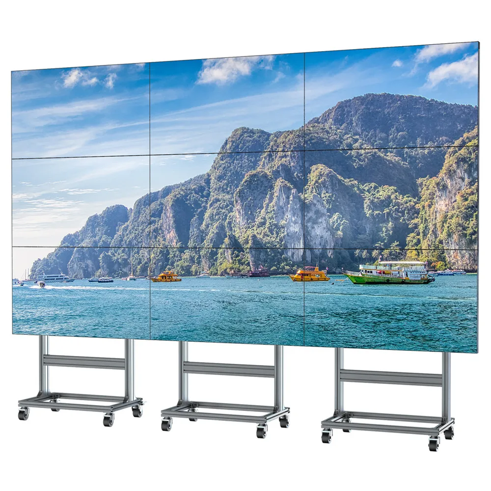 49 inch LG screens seamless multi-screen tv wall panel mounted LCD display monitor splicing screen video wall