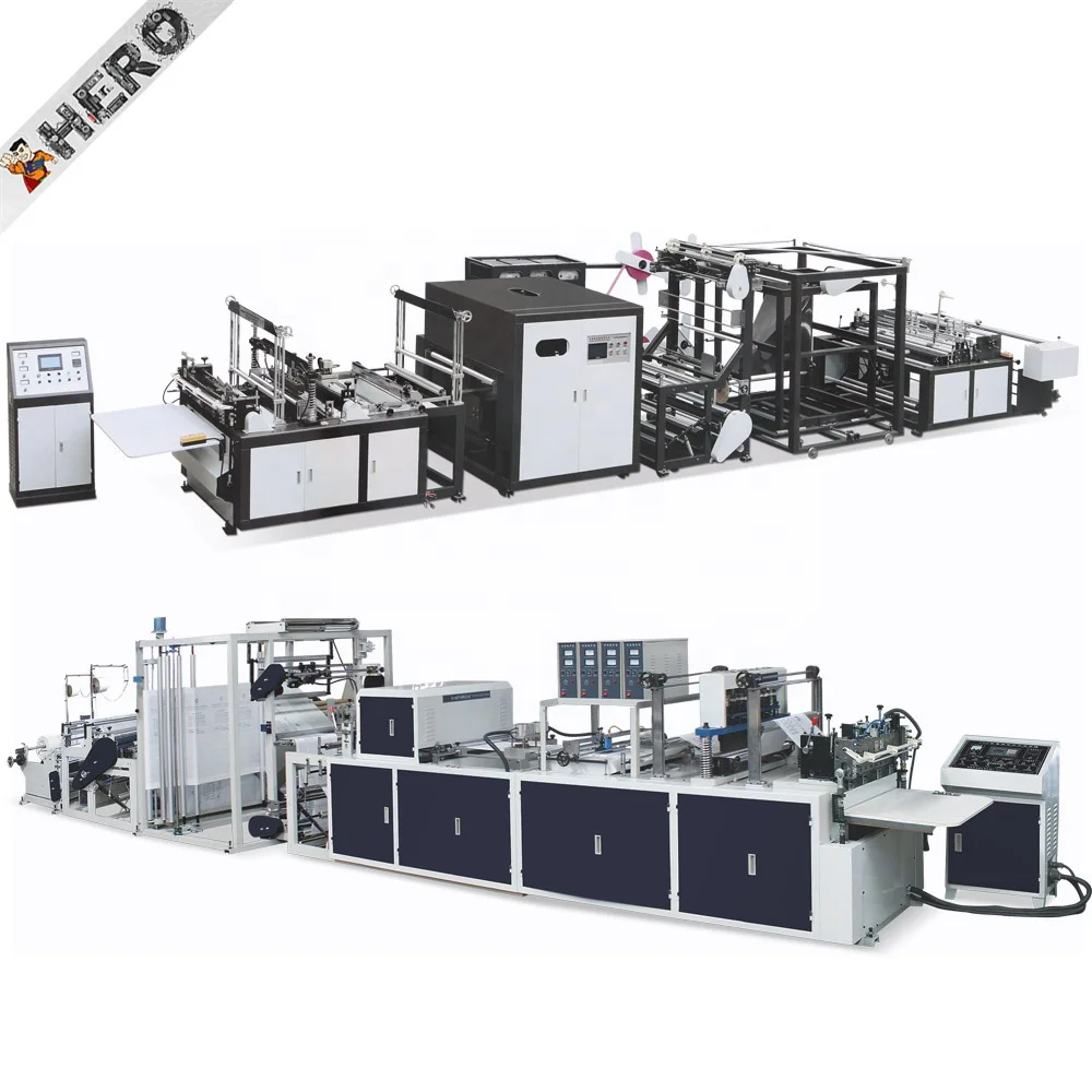 Full automatically nonwoven fabric carry bag making machine price