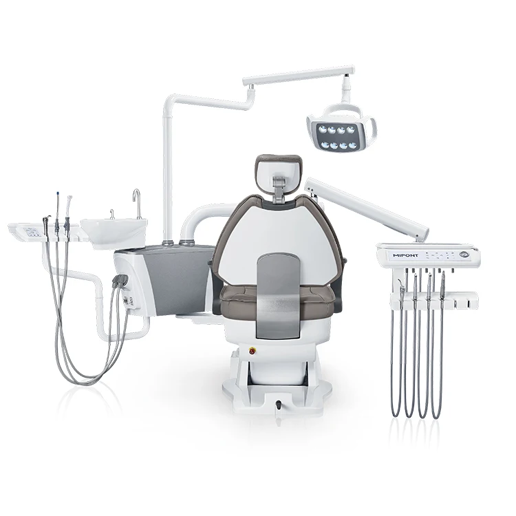 Luxury Dental Chair Dentistry Equipment with Dentist Stool