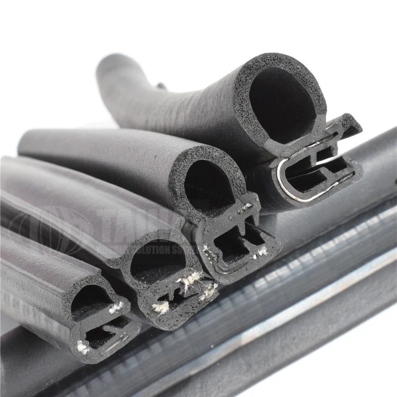 epdm rubber c channel strap , h shape epdm rubber seal strip, j channel rubber edge trim