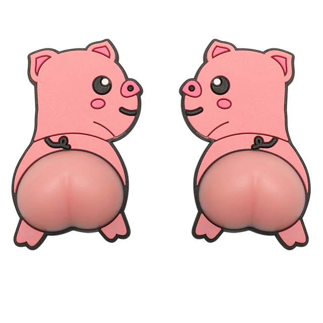 Mini Peach Squeeze Butt Funny Toy Soft Stress Anxiety Relief Toys Diy Decor Antistress Squishy Funny Gadgets Decompression Toy