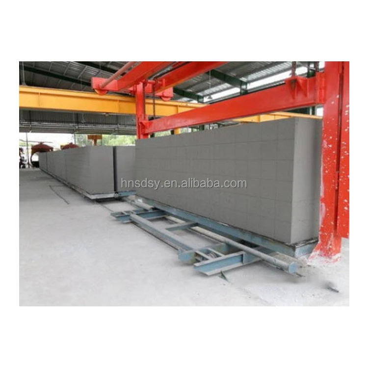 China supplier load bearing manufacturing business production ALC ACC plant making AAC block sandlime autoclave brick machine