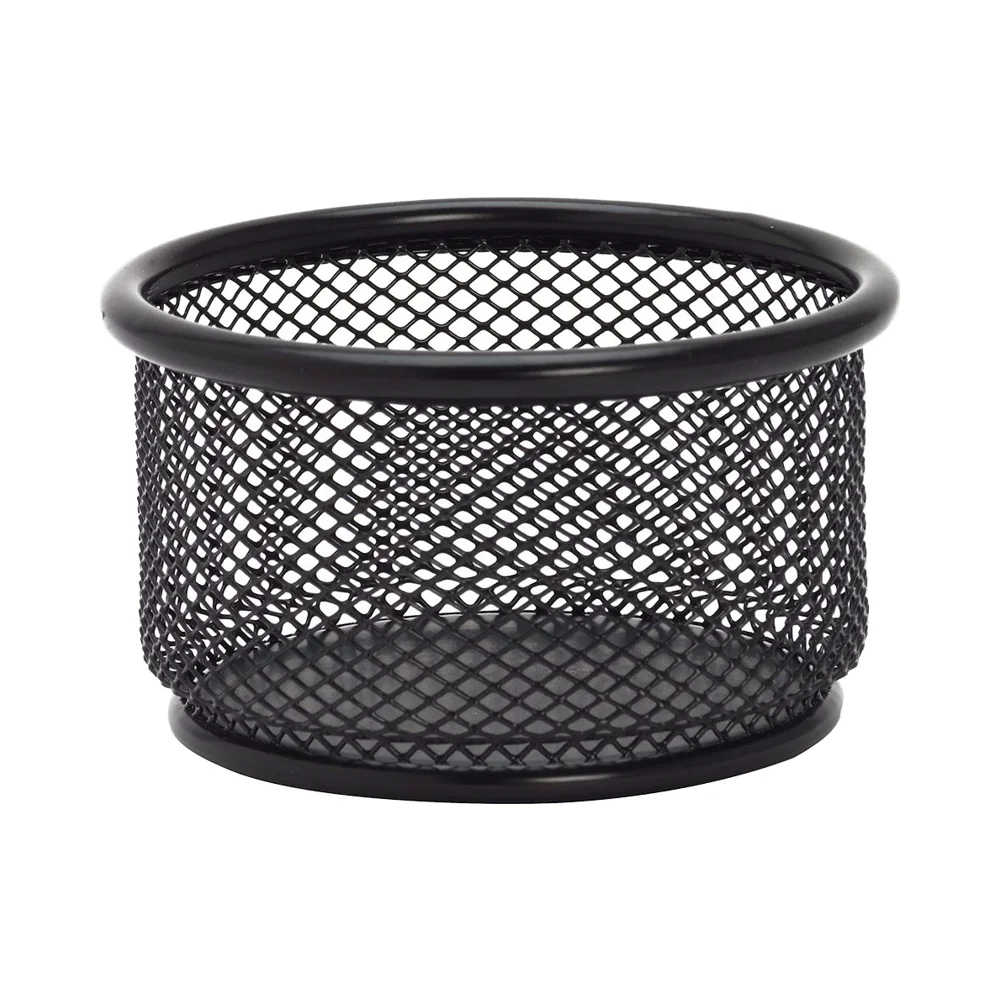 Hot Sale Sam Office Mesh Desktop Accessory Paper Pen Clip Holder & Dispenser