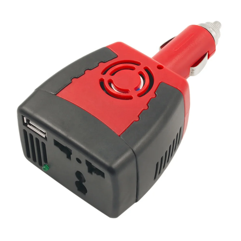 Inverter 12v 220v 150W Power Inverter DC To AC 12V To 220V Car Voltage Converter Automobiles Inversor with USB 2.1A Charger