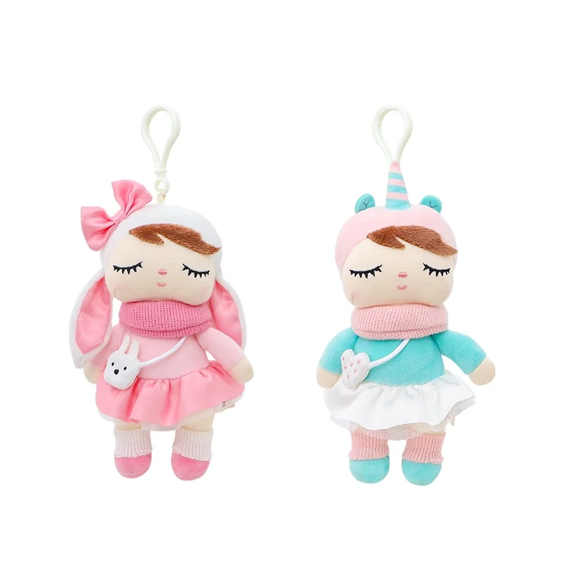 Stuffed custom plush doll maker original Angela custom soft plush promotional mini toy custom plush keychain