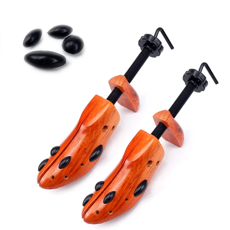 Factory Direct Pine Expander Wooden Shoe Stretcher Solid Wood Shoe Tree Adjustable For Men And Women