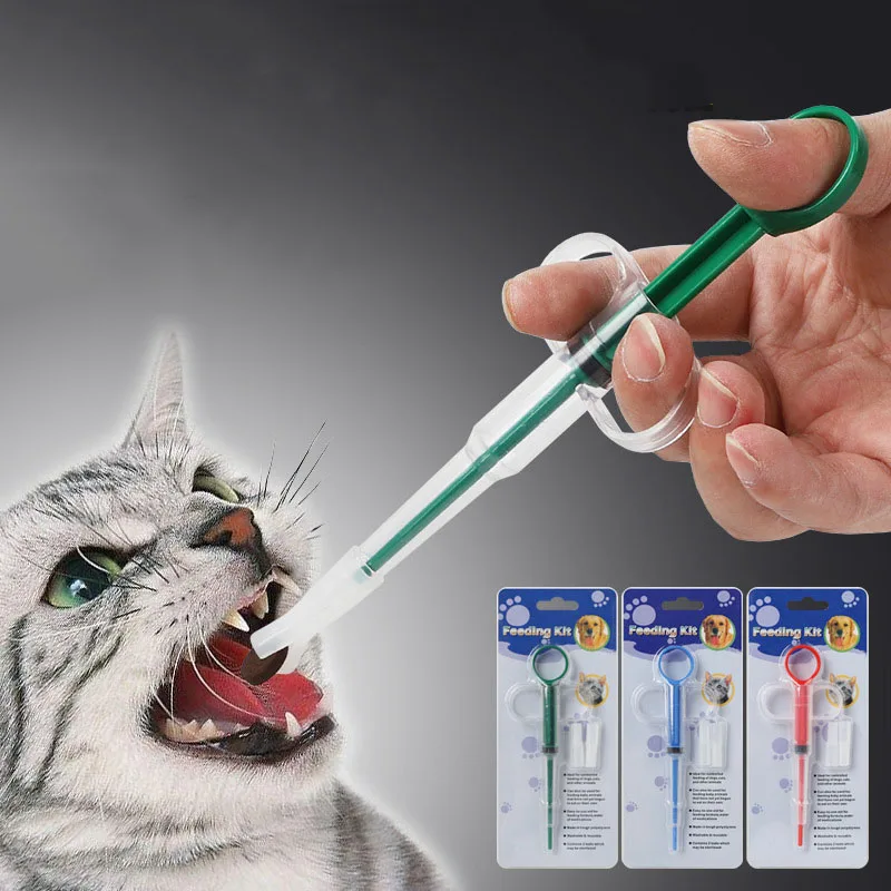 Xianchanpets Fast Auxiliary Pet Feeder Syringe Type Pill Medicine Dispenser Dogs Cats Made PP Convenient Water Administration