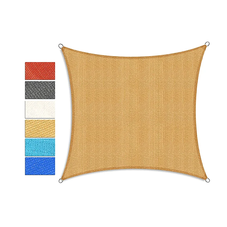 wholesale hdpe hefei factory sail shade for hotels /sail shade waterproof heavy fabric/shade sail natural