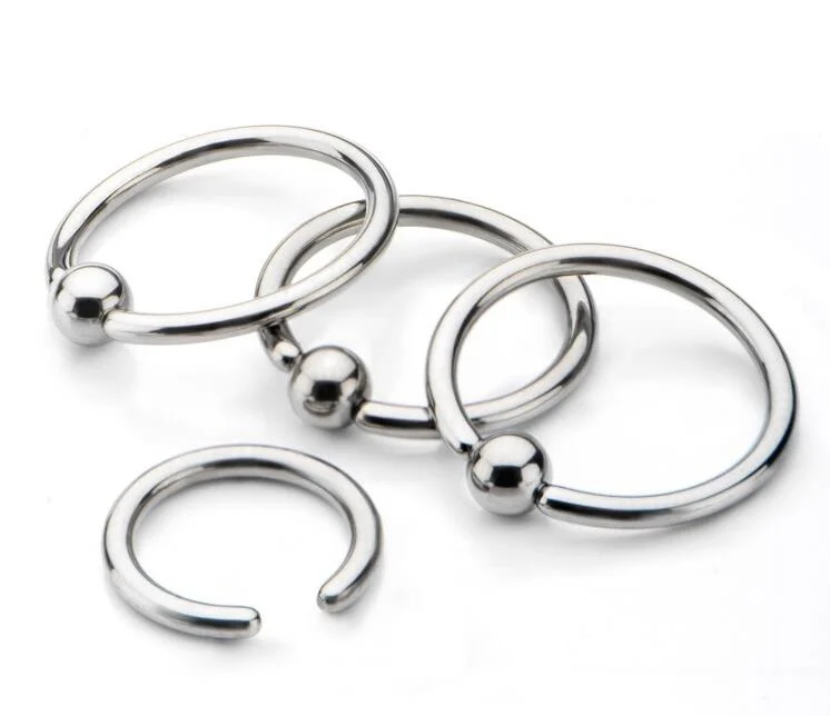 Customization ASTM F136 Titanium Internally Threaded Septum Clicker Horseshoe Circular Barbell Nose Jewelry Piercing Wholesale