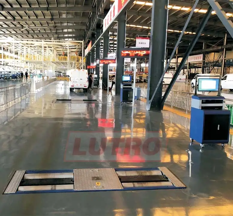 LC-CS-3A Vehicle Test Line Vehicle Speedometer Tester 3 ton Automobile Speedometer Test Bench