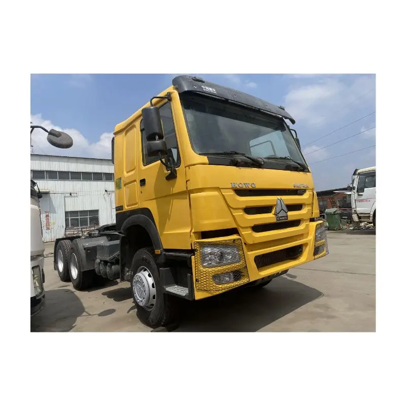 China High Quality Sinotruck Used Trucks 6x4 Tractor howo Used 375hp Tractor Truck