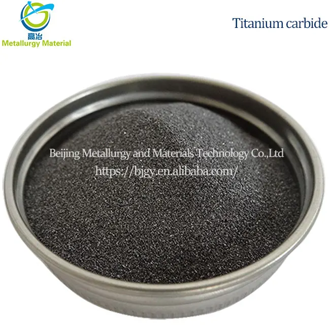 Spherical titanium carbide powder 99.5% 200 mesh 300 mesh plasma sprayed titanium carbide in stock