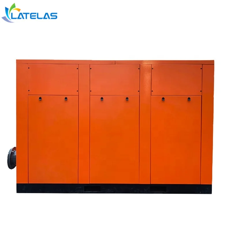 22KW 30HP Screw Air Blower For Sewage Treatment Plant Pharmaceutical Plant Industrial Equipments 0.8Bar Oil Free Screw Blower