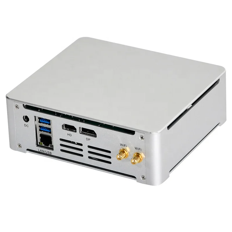 Cyberpowerpc NUC i5 8300H CPU Gaming Mini Desktop Computer Compact Used PC Win10 4K HTPC Box Linux Ubuntu Nettop Server PC Gamer