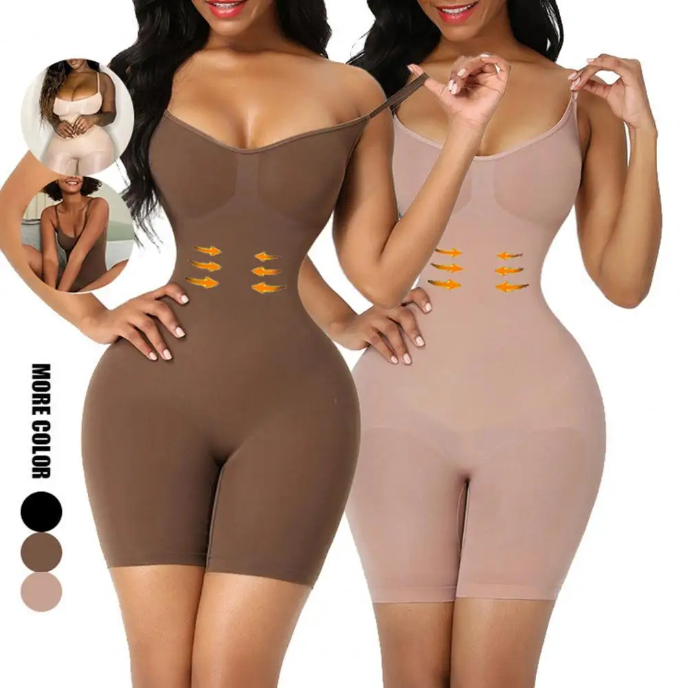 HOT SALE Wholesale Fajas colombianasSeamless Shapewear High Waist Slimming Tummy Control Full Body Shaper Shapewear for women