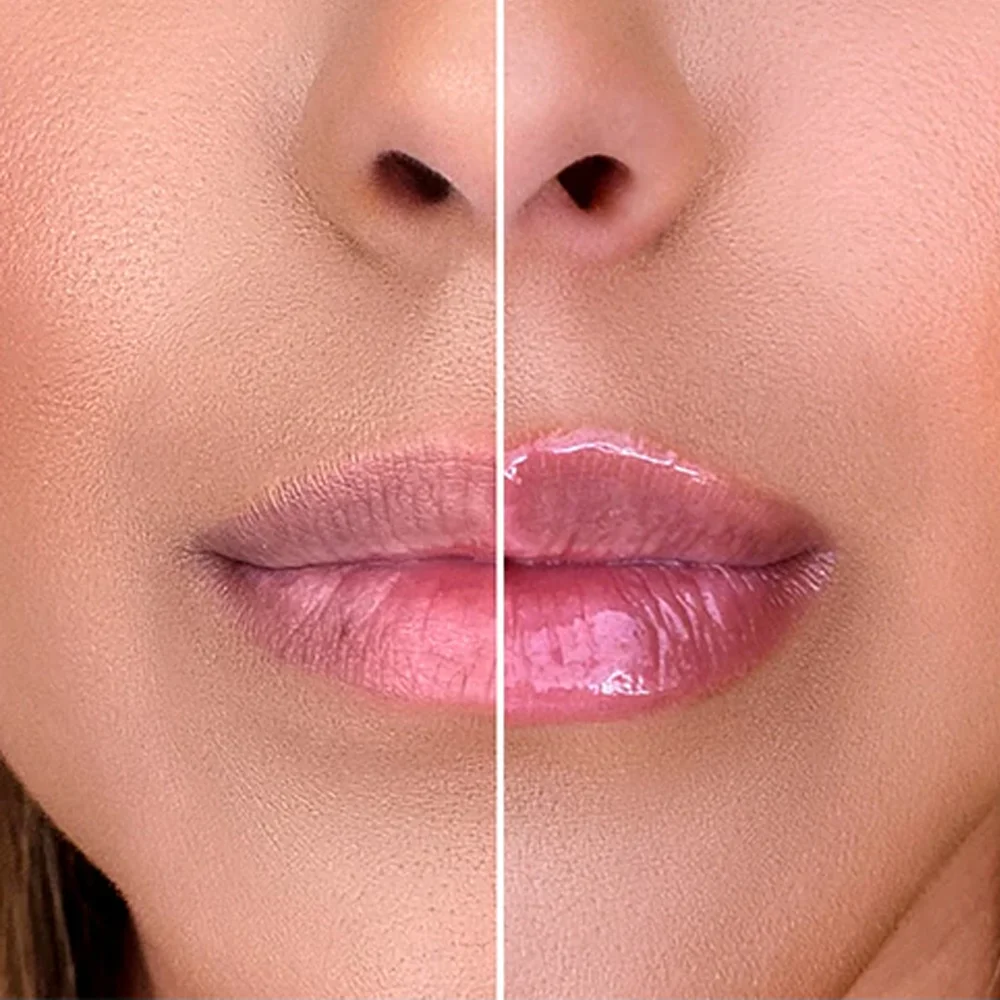 Private label hyaluronic acid lip plumper vegan instant plump hydrate minimize fine wrinkles
