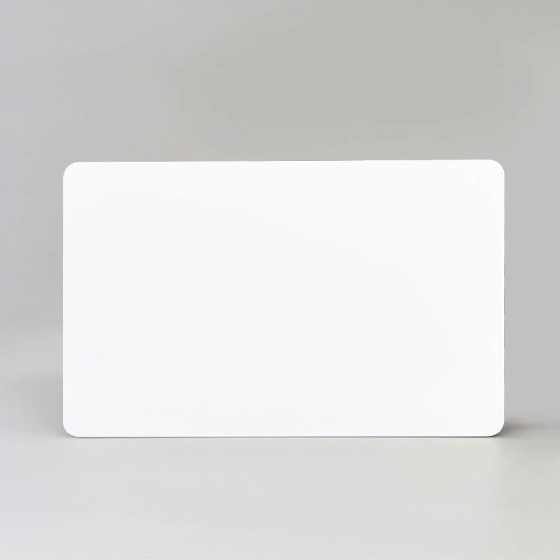 Printable CR80 Laminated Sublimation Plastic White Id Business Blank PVC Card