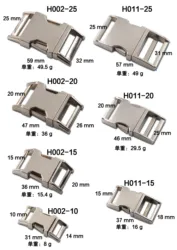 hot  sale  popular  1 Inch  metal   bag  buckle  in  backpack  buckle