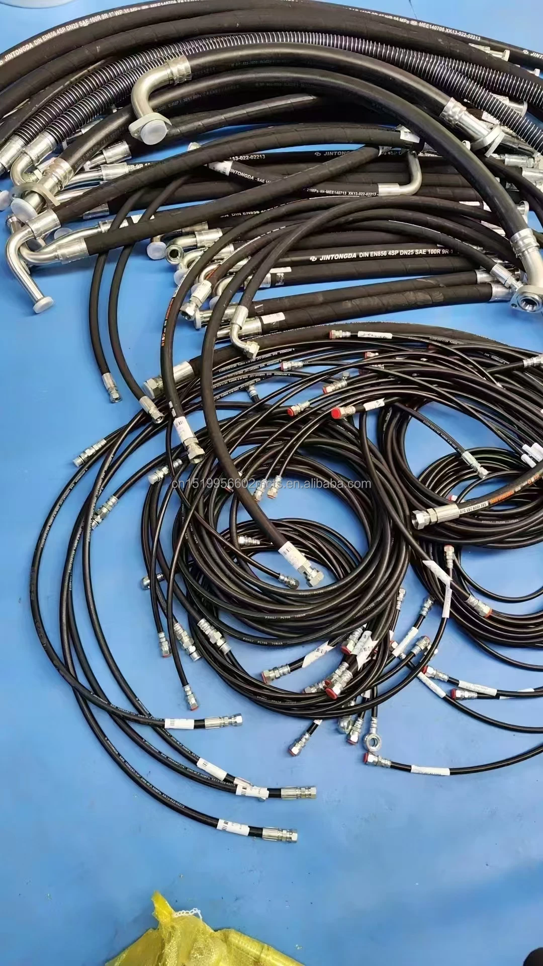 Hydraulic pipes for Komatsu PC200-7 and PC210-7 excavators 20Y-62-41140 20Y-62-17480 20Y-62-41150 20Y-62-17480 20Y-62-41181