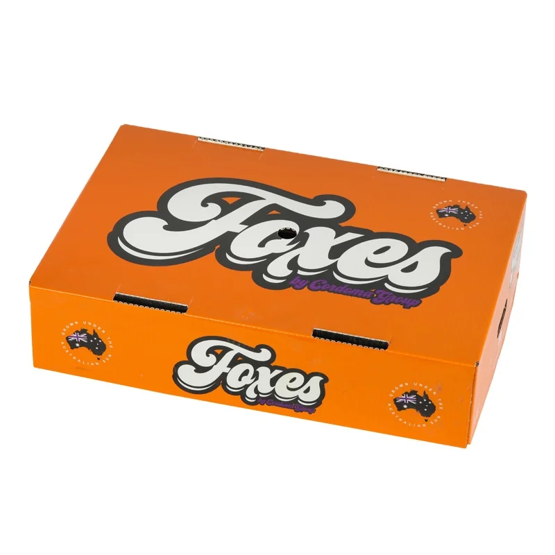 PE Box Low Price Customized Anti-static PE Plastic Storage Box  Wax coated cardboard box for fruit and vegetable packaging