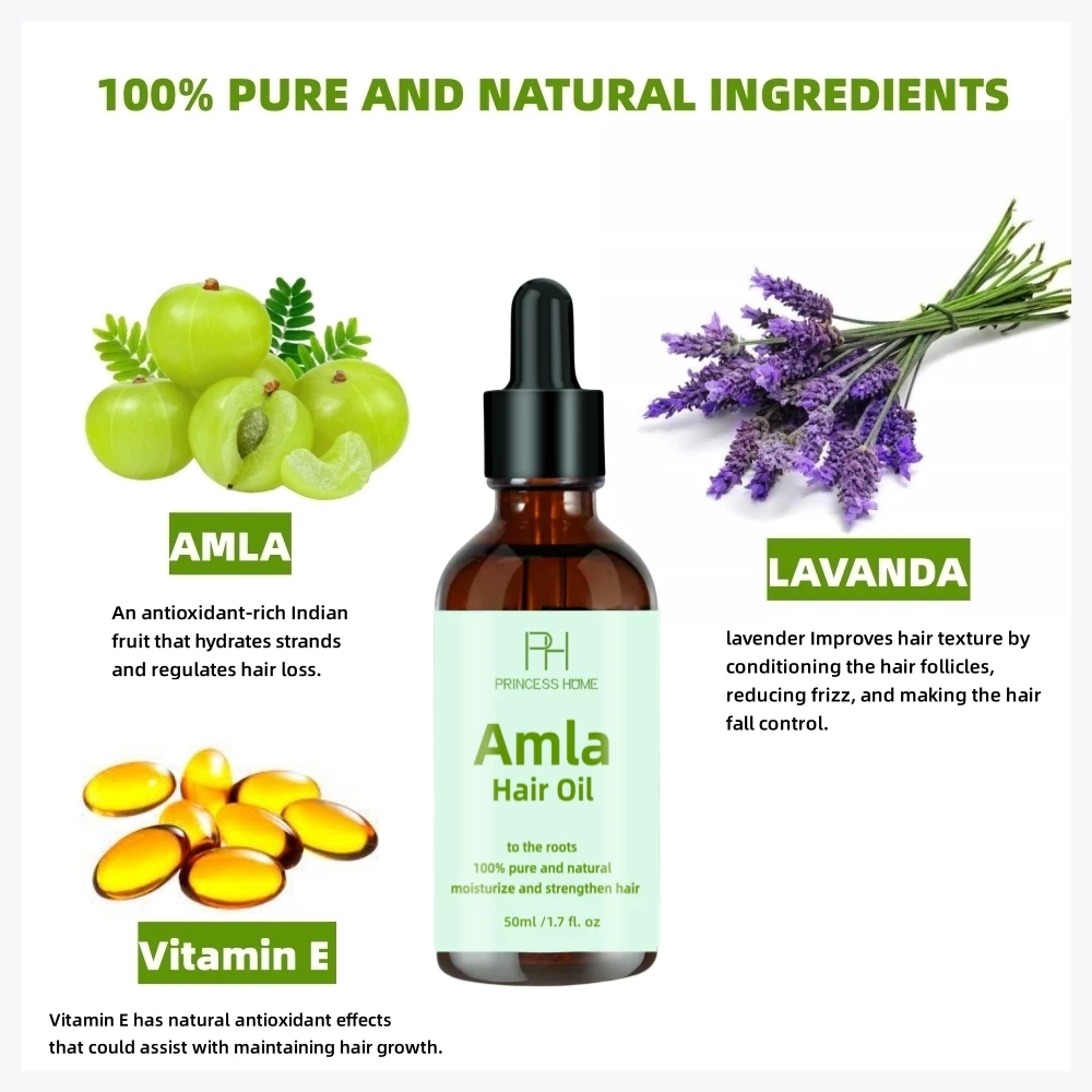 100% Pure and Natural Carrier Oil | Extra Virgin, Unrefined, Cold Pressed Amla Oil