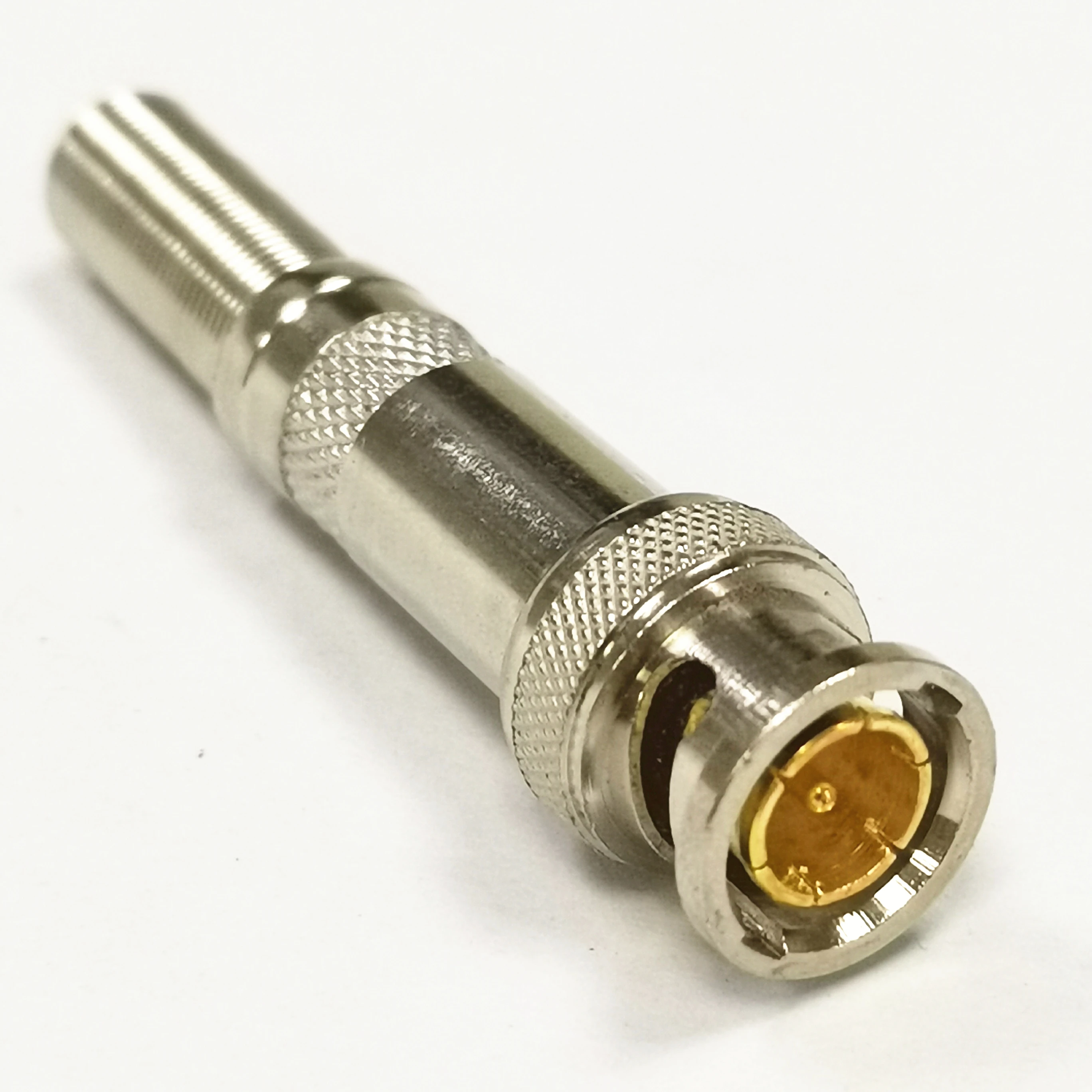 Hot sale with high quality BNC male w/spring adapter  CCTV connector (62417679072)