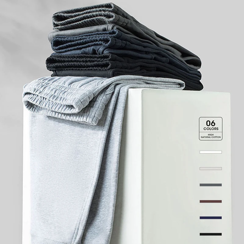 Printed Plain Raw Edge Men Jogging Pants Custom Logo Blank Long Track Pants Mens Joggers Pants