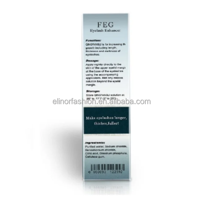 Private Label Approved Eyelash Growth Serum FEG Eyelash Enhancer Serum