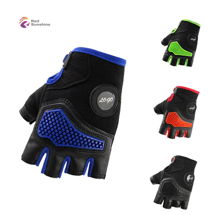 Summer Black Red Motorcycle Racing Cycling Touch Screen Rotary Button High Protection Goat Skin Nylon Riding Gloves