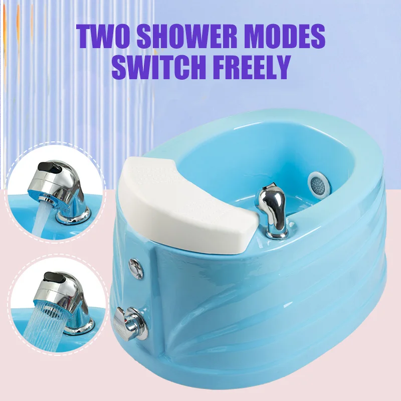 CE Approved Golden Pedicure basin for Lady  Beauty Salon Foot Spa Machine Salon With Jet And Color Lights