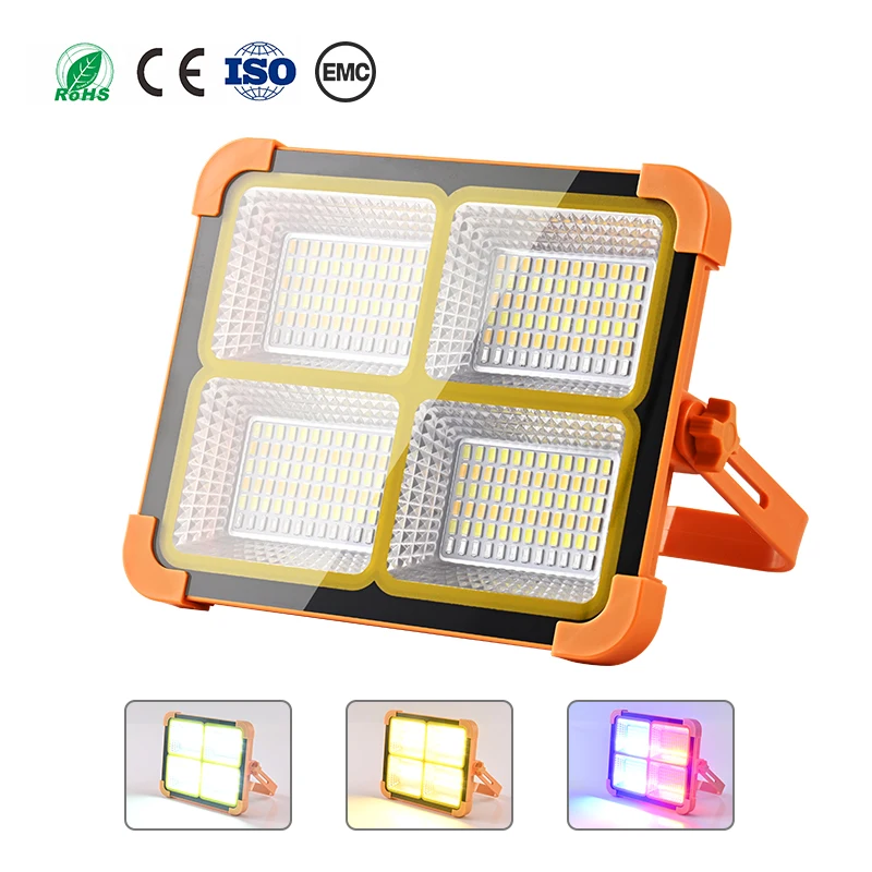 New Products Solar Charging Light Large Capacity LED Solar Emergency Light Outdoor Light