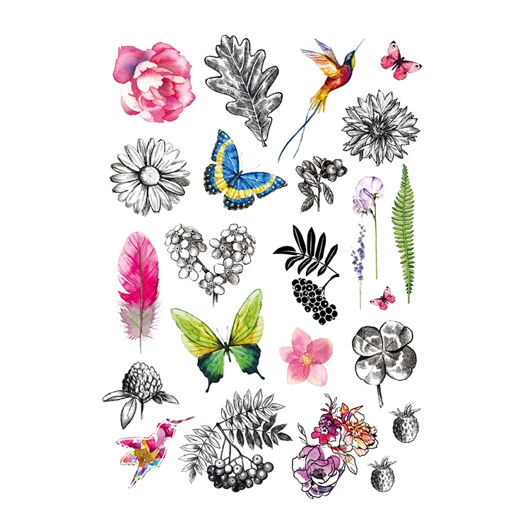 Premium  Water Based Body Sticker Temporal Tattoos