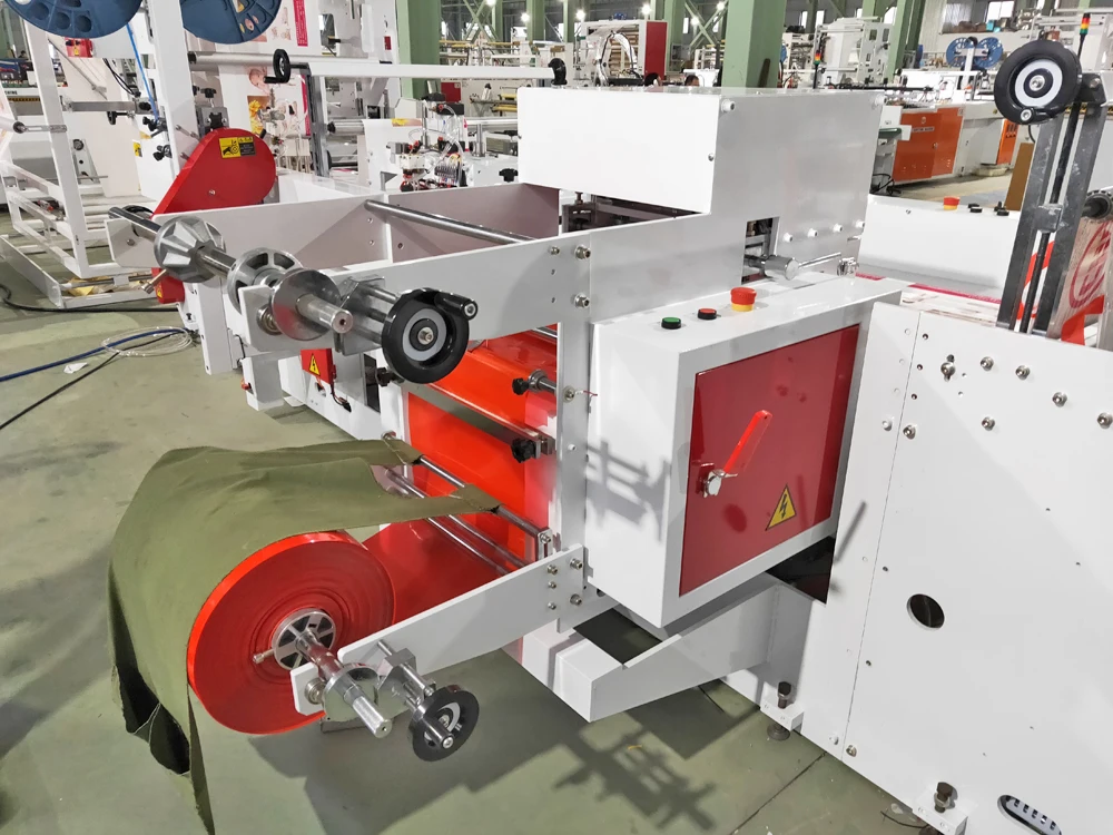 Пластиковый полиэтиленовый LDPE материал и новое состояние полиэтиленовая петля ручка машина для изготовления мешков для покупок