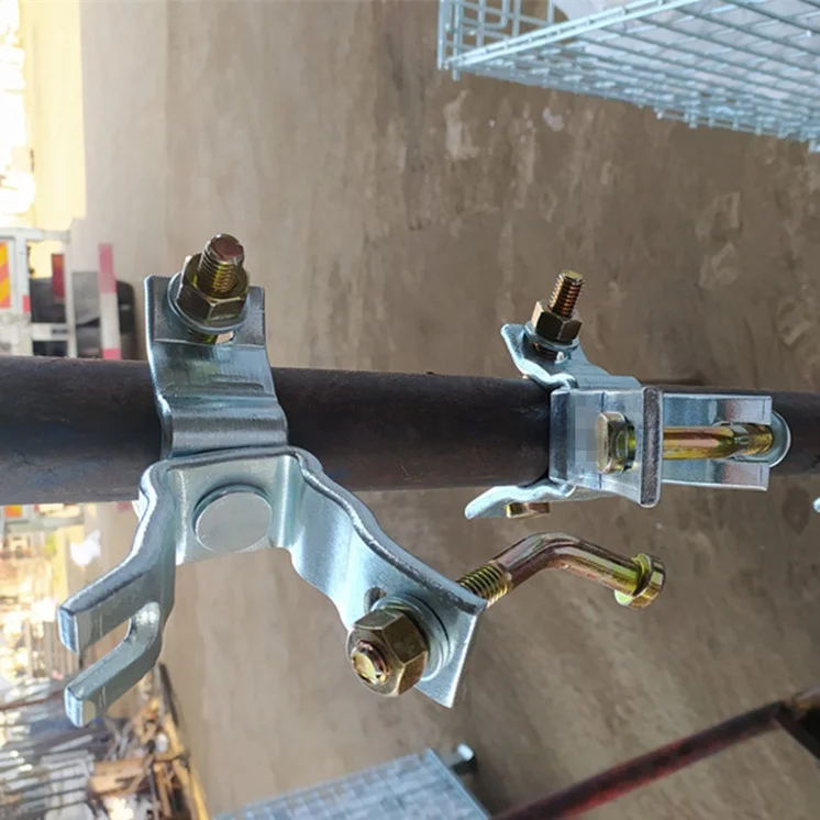 Brazil type 48*48mm scaffolding swivel coupler rotating clamp for construction
