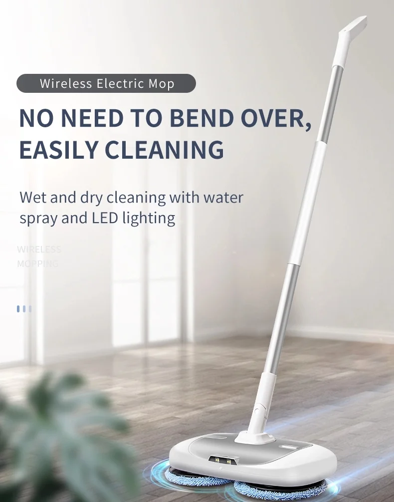 Высококачественная Беспроводная портативная домашняя напольная ручная Паровая Швабра h2O для влажной и сухой воды 220-240