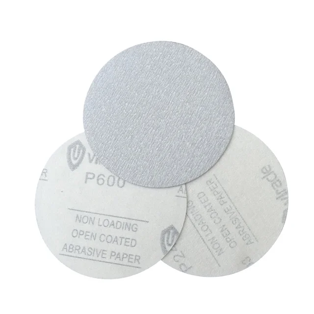 dry sand paper disc 80 to 1000 grit 125 mm no hole for orbital sander