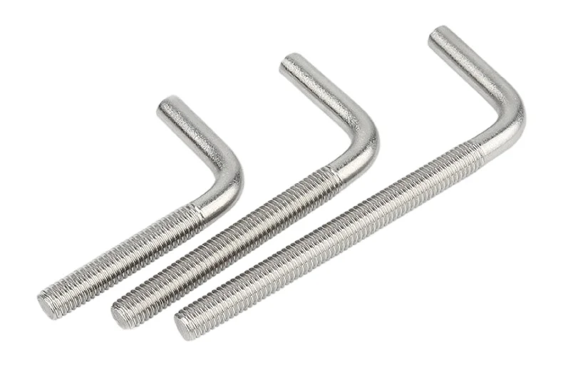M 6 M 8 M 10 Stainless Steel 304 Square U L J Shape Bolt With Hex Nut And Base Plate Stainless Steel Bolts Manufacture