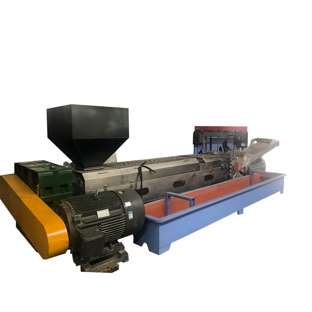 Plastic Pelletizing Machine PP/PE Film Compacting Type Pelletizing Line Recycle Plastic Machine Pelletizer