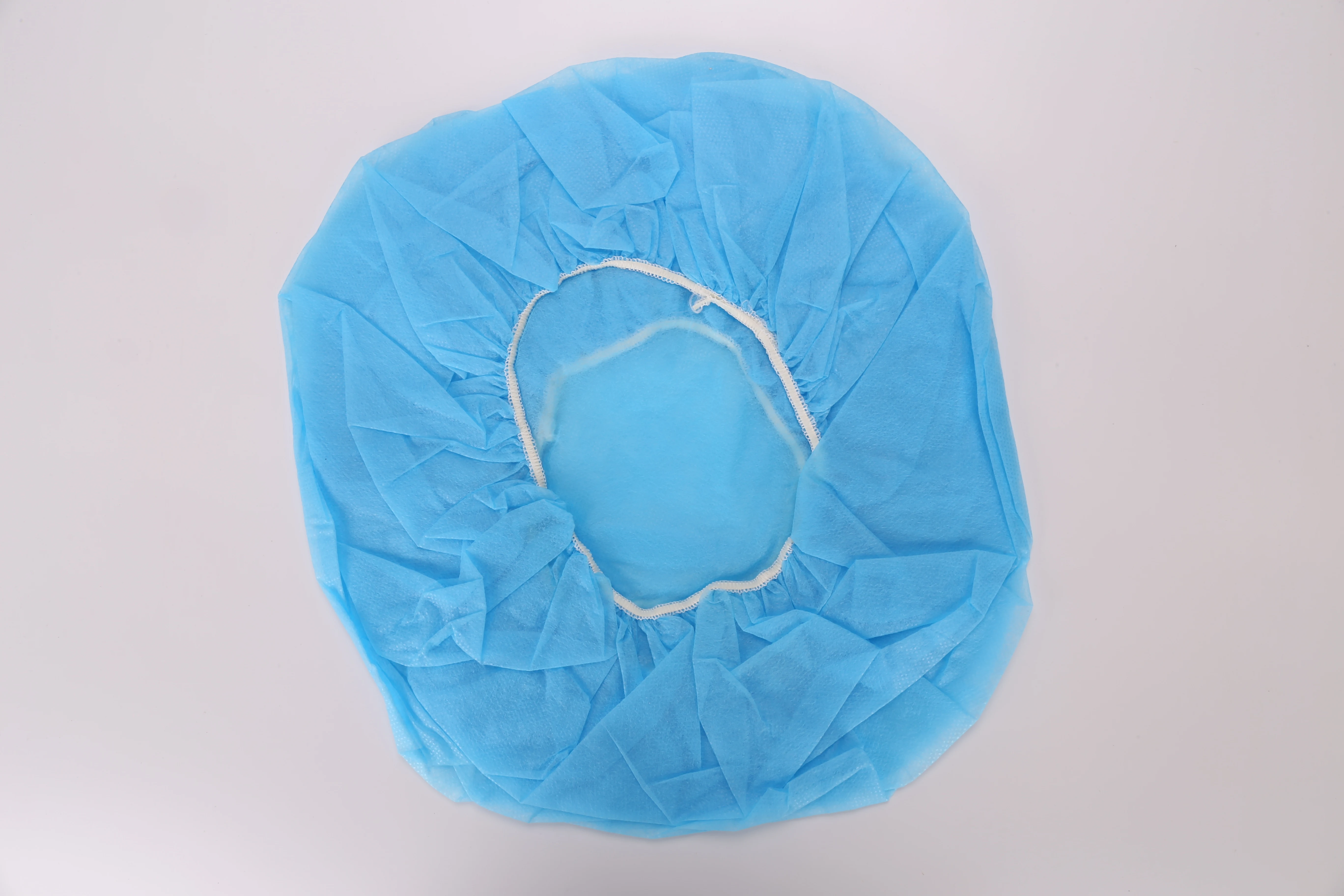 Wholesale Round Mop Cap Disposable Non woven Fabric Hair Net Round Caps