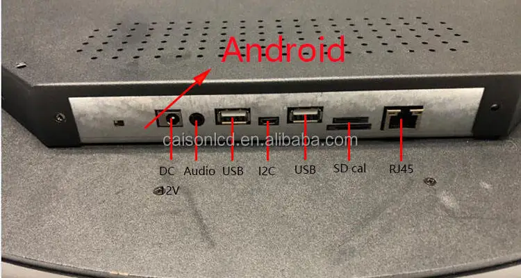 23.6 Inch Round Lcd Display Support 1280(rgb)*1280,700 Nits,600.384(w)*600.384(h)mm,Touch Circular Advertising Display