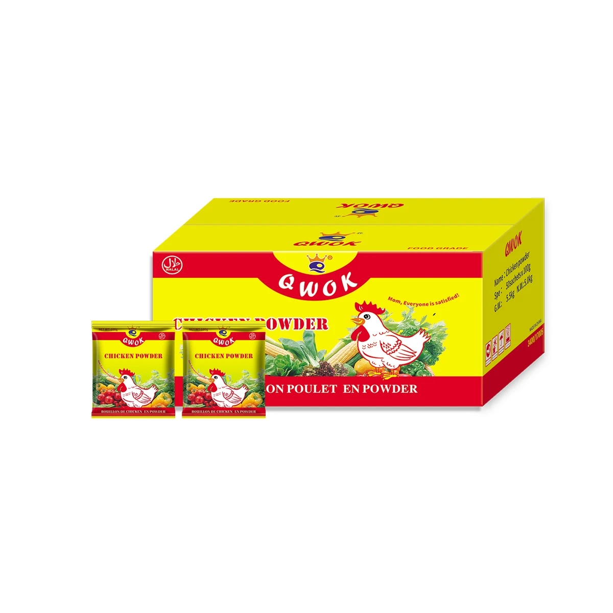 Халяль 100 г порошка приправ для курицы OEM оптом