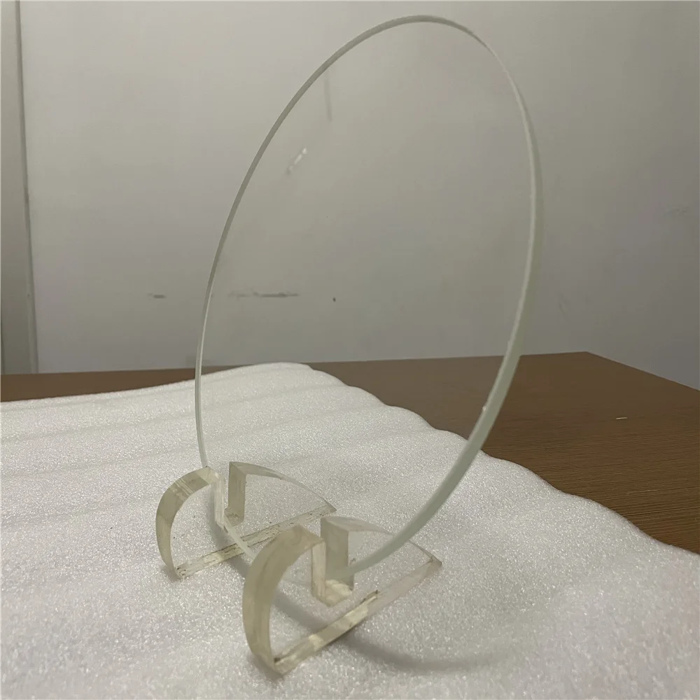 Factory Price Fire Resistant Round High borosilicate Glass with High-Heat Resistance