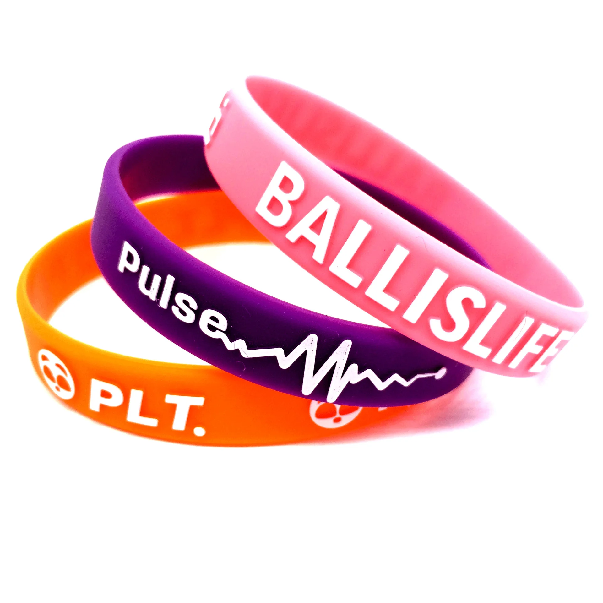 Custom logo silicone wristbands fashion Fashion Embossed Rubber Bracelet Customizable Design Silicone Wristbands